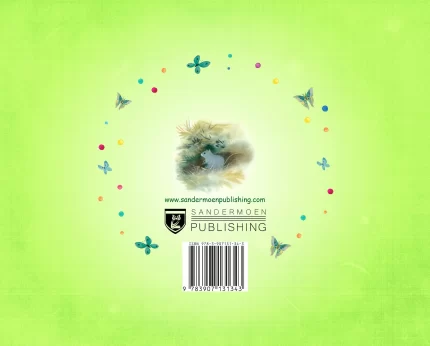 Обратная сторона обложки детской книги "Звериный калейдоскоп"